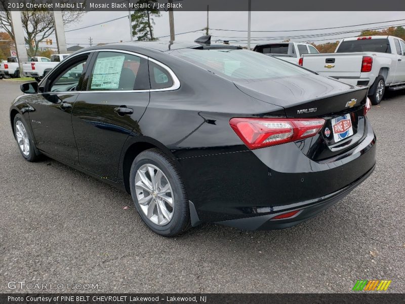 Mosaic Black Metallic / Jet Black 2019 Chevrolet Malibu LT