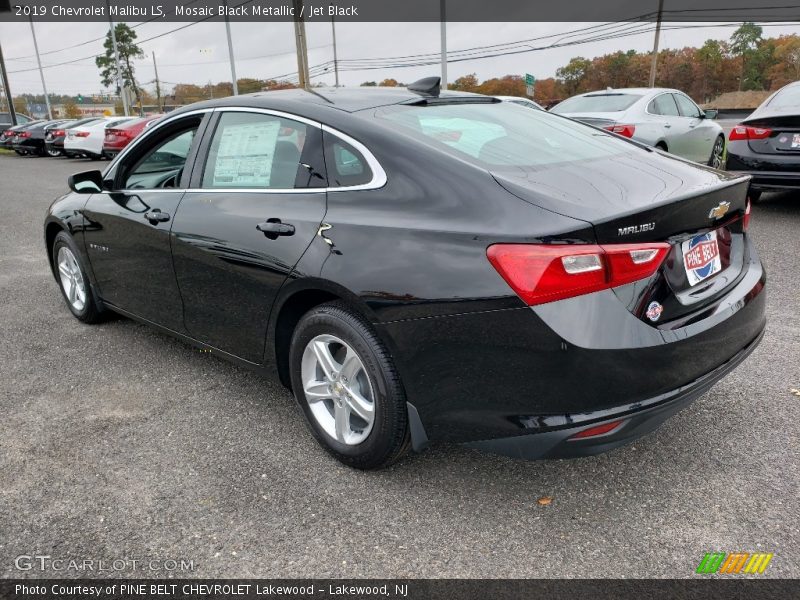 Mosaic Black Metallic / Jet Black 2019 Chevrolet Malibu LS
