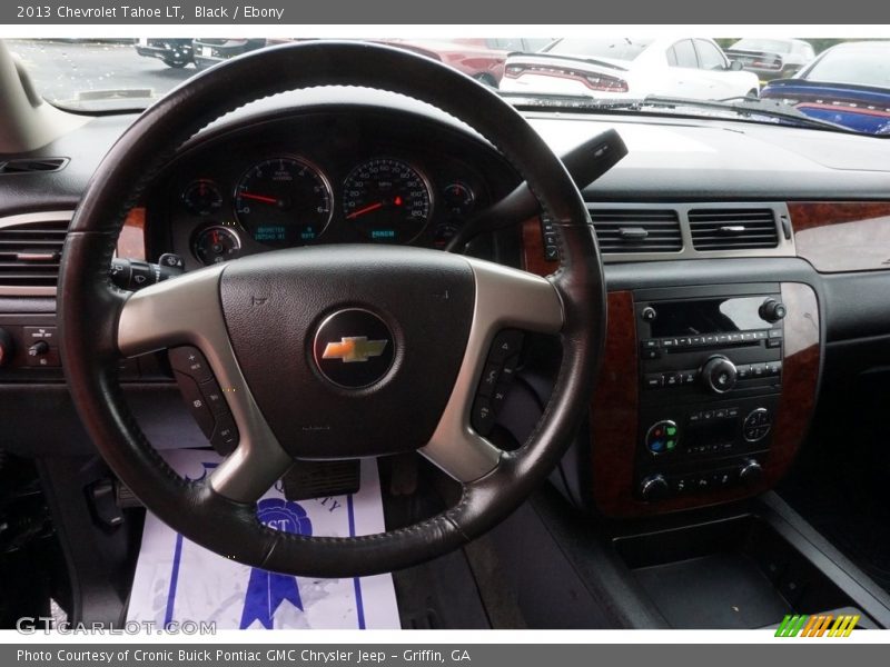 Black / Ebony 2013 Chevrolet Tahoe LT