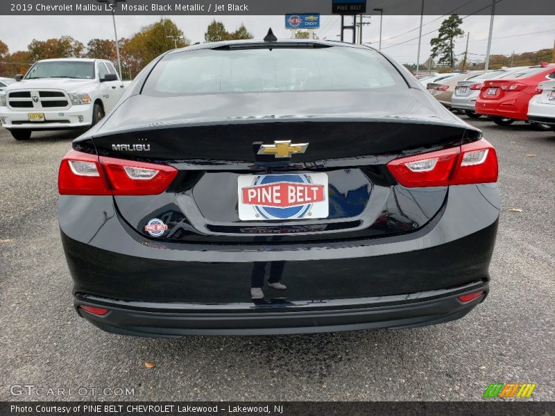 Mosaic Black Metallic / Jet Black 2019 Chevrolet Malibu LS