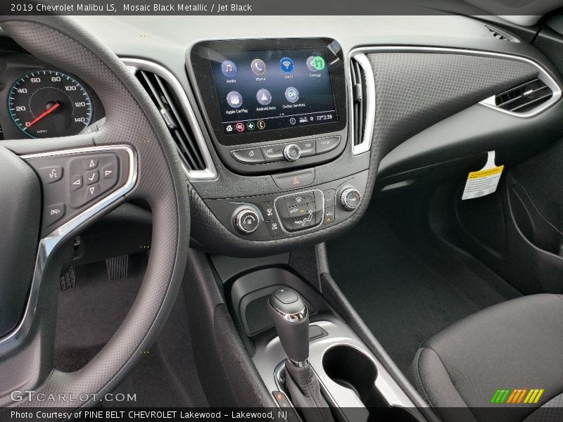 Mosaic Black Metallic / Jet Black 2019 Chevrolet Malibu LS