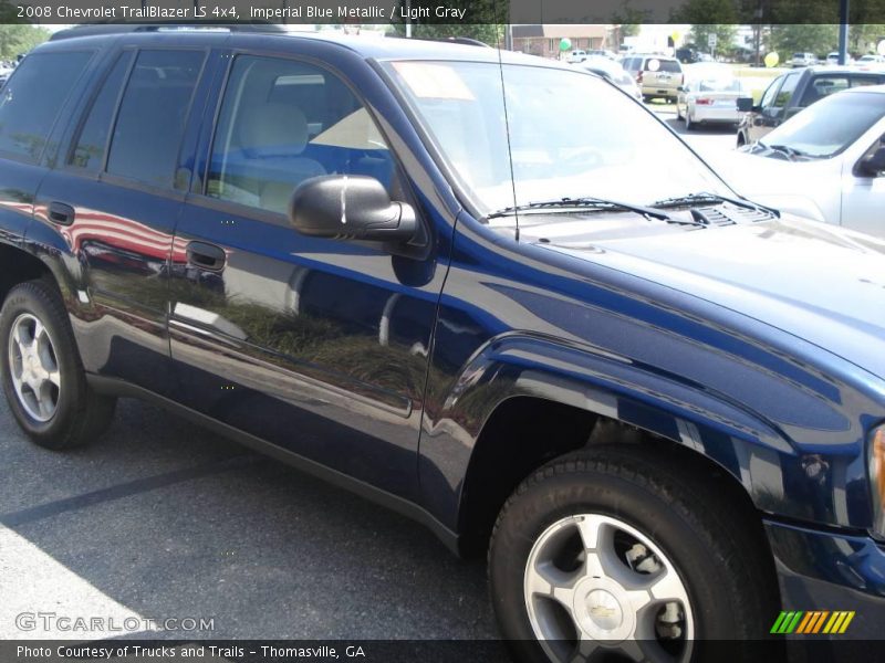 Imperial Blue Metallic / Light Gray 2008 Chevrolet TrailBlazer LS 4x4