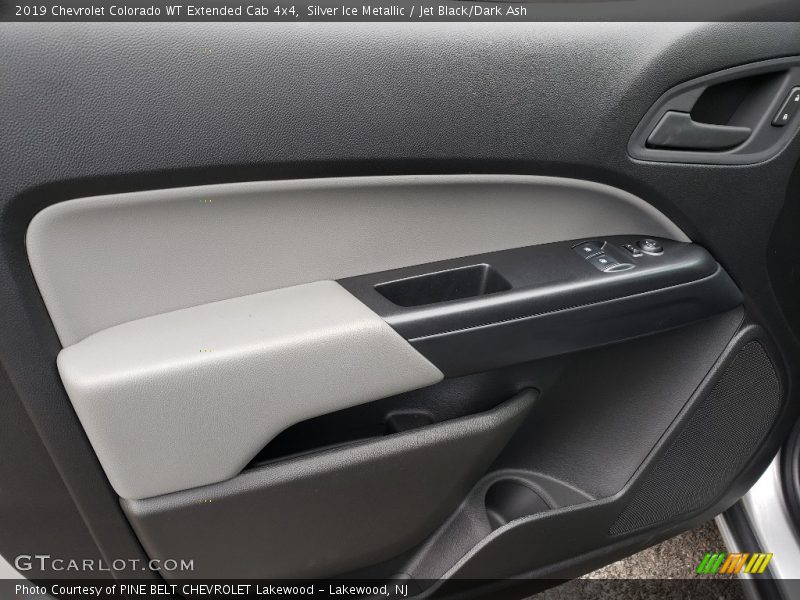 Silver Ice Metallic / Jet Black/Dark Ash 2019 Chevrolet Colorado WT Extended Cab 4x4
