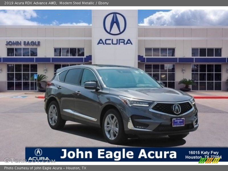 Modern Steel Metallic / Ebony 2019 Acura RDX Advance AWD