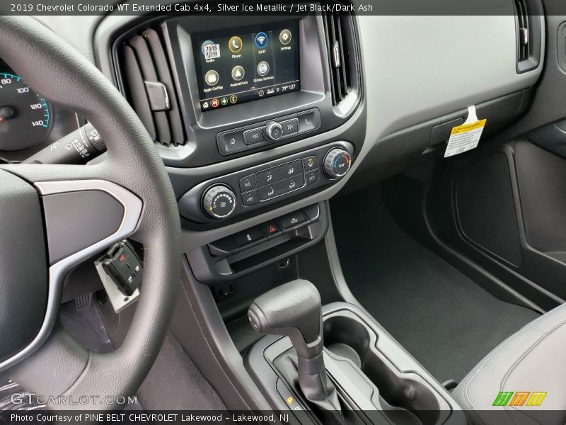 Silver Ice Metallic / Jet Black/Dark Ash 2019 Chevrolet Colorado WT Extended Cab 4x4