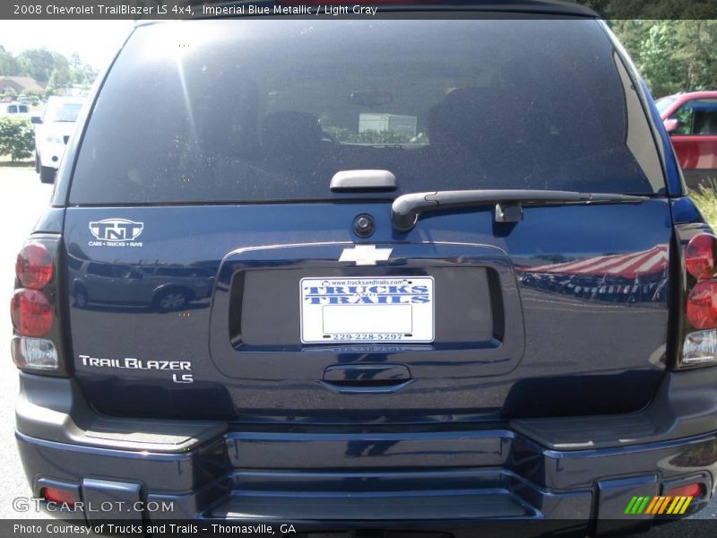 Imperial Blue Metallic / Light Gray 2008 Chevrolet TrailBlazer LS 4x4