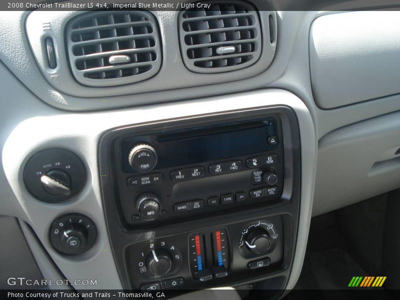 Imperial Blue Metallic / Light Gray 2008 Chevrolet TrailBlazer LS 4x4