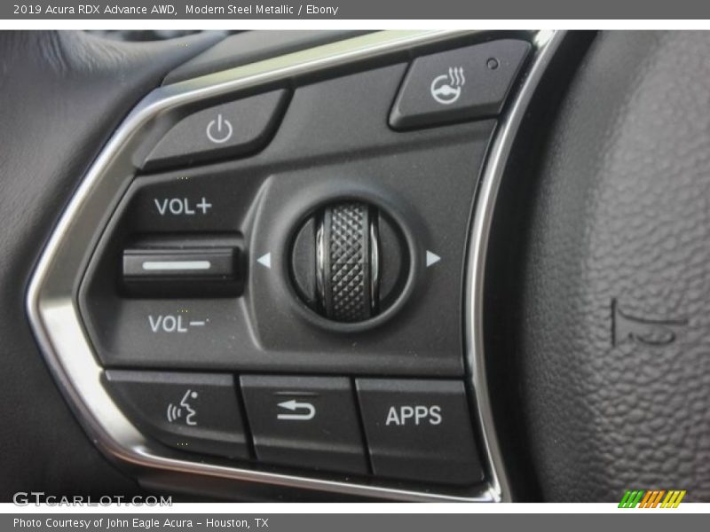 Modern Steel Metallic / Ebony 2019 Acura RDX Advance AWD
