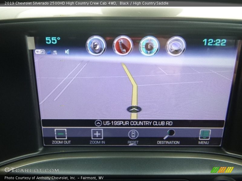 Black / High Country Saddle 2019 Chevrolet Silverado 2500HD High Country Crew Cab 4WD
