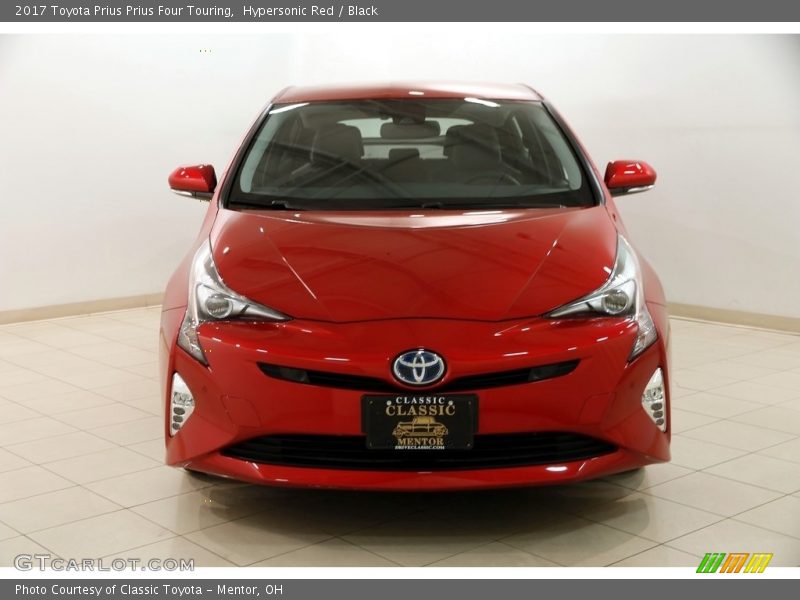Hypersonic Red / Black 2017 Toyota Prius Prius Four Touring
