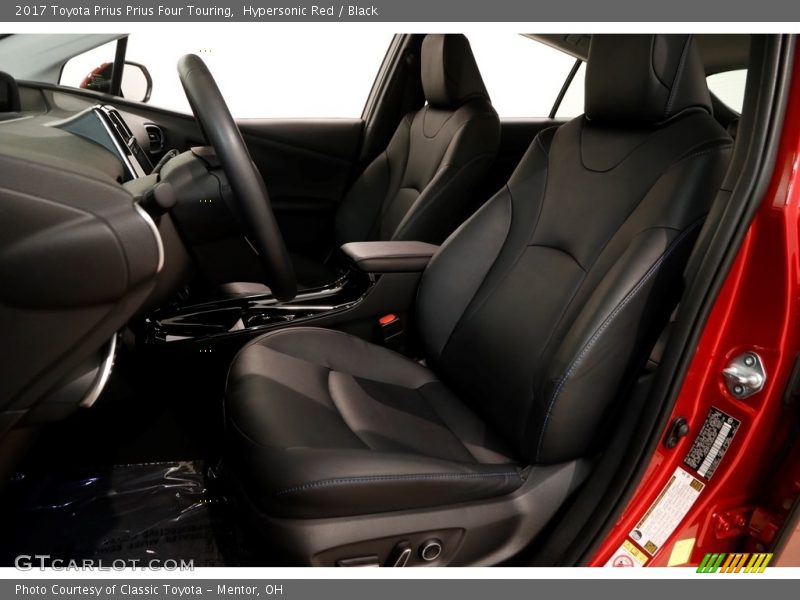 Hypersonic Red / Black 2017 Toyota Prius Prius Four Touring