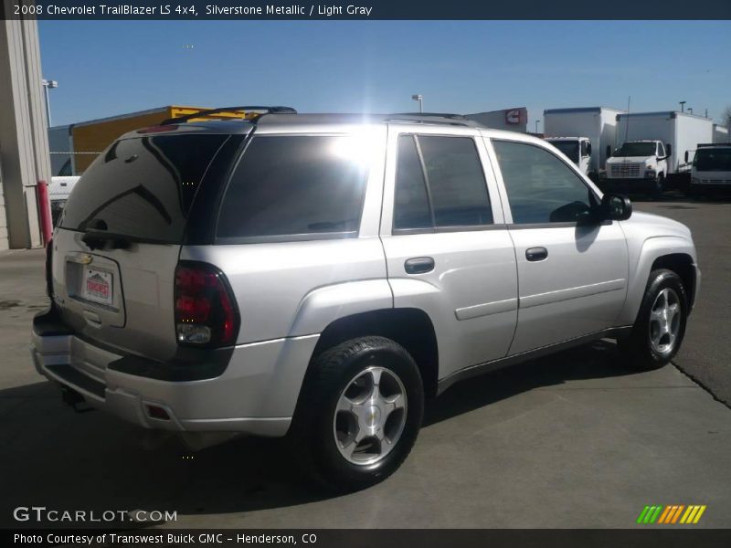 Silverstone Metallic / Light Gray 2008 Chevrolet TrailBlazer LS 4x4