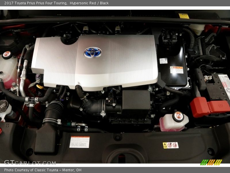 Hypersonic Red / Black 2017 Toyota Prius Prius Four Touring