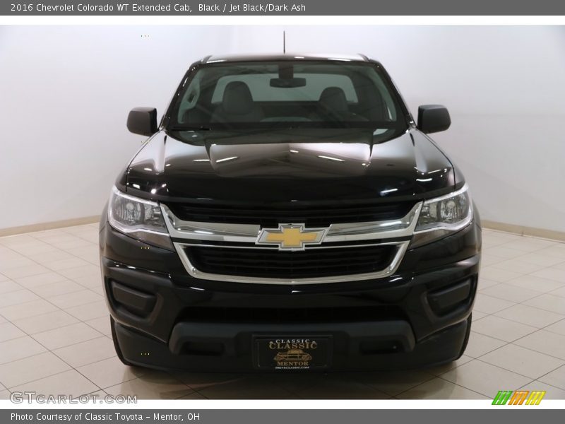 Black / Jet Black/Dark Ash 2016 Chevrolet Colorado WT Extended Cab