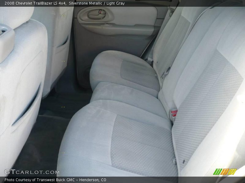 Silverstone Metallic / Light Gray 2008 Chevrolet TrailBlazer LS 4x4