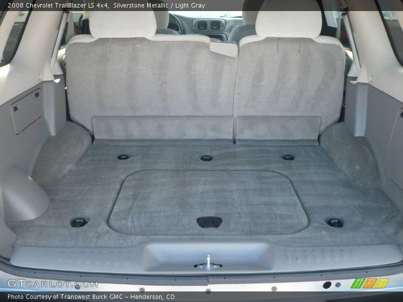 Silverstone Metallic / Light Gray 2008 Chevrolet TrailBlazer LS 4x4
