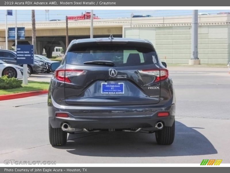 Modern Steel Metallic / Graystone 2019 Acura RDX Advance AWD