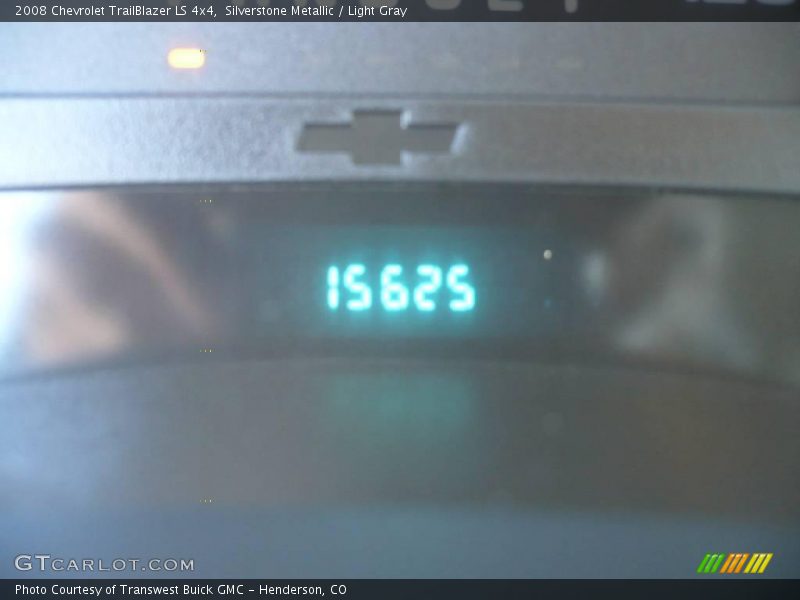 Silverstone Metallic / Light Gray 2008 Chevrolet TrailBlazer LS 4x4