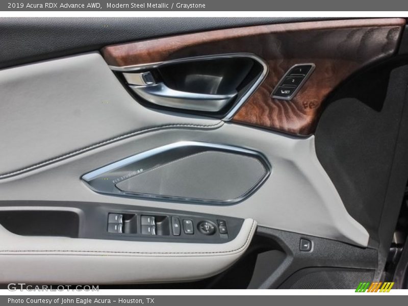 Modern Steel Metallic / Graystone 2019 Acura RDX Advance AWD
