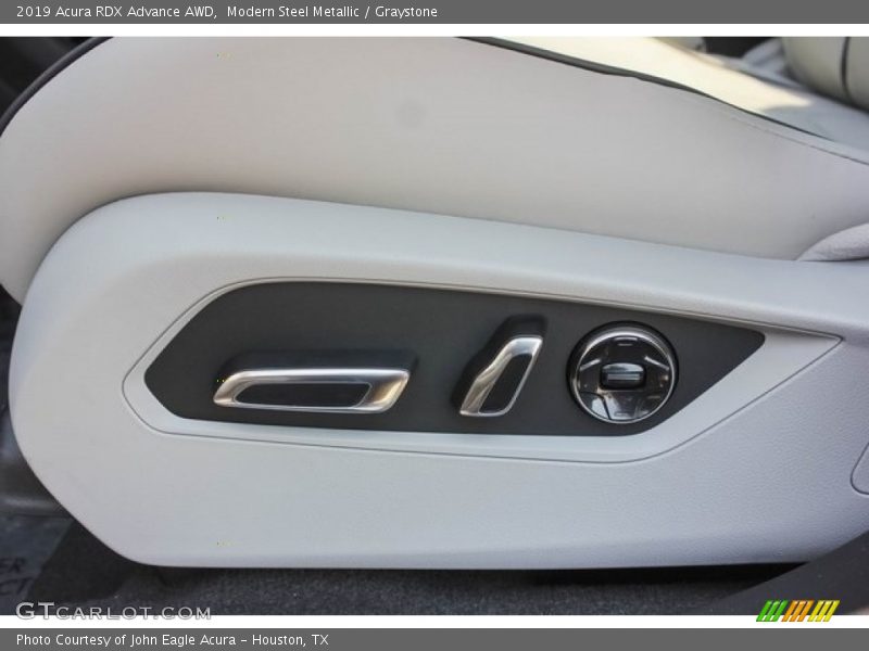 Modern Steel Metallic / Graystone 2019 Acura RDX Advance AWD