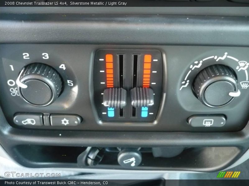 Silverstone Metallic / Light Gray 2008 Chevrolet TrailBlazer LS 4x4