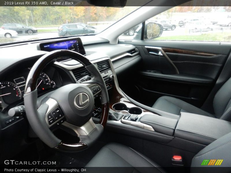 Caviar / Black 2019 Lexus RX 350 AWD