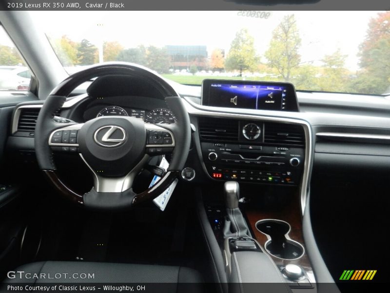 Caviar / Black 2019 Lexus RX 350 AWD