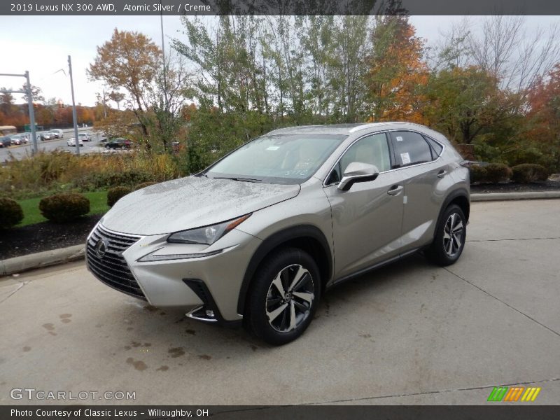 Atomic Silver / Creme 2019 Lexus NX 300 AWD