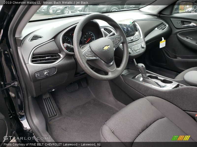 Mosaic Black Metallic / Jet Black 2019 Chevrolet Malibu LS
