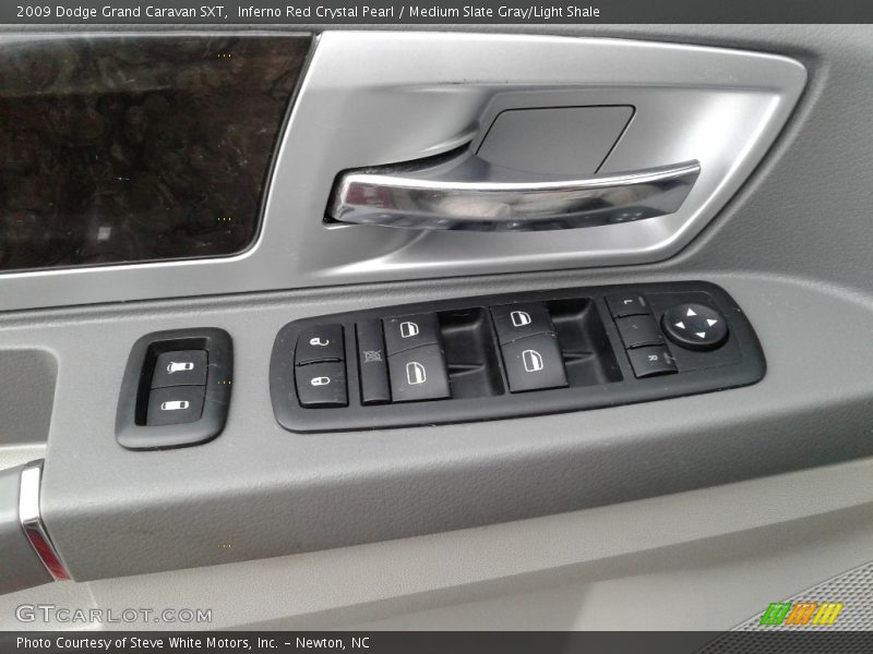 Inferno Red Crystal Pearl / Medium Slate Gray/Light Shale 2009 Dodge Grand Caravan SXT