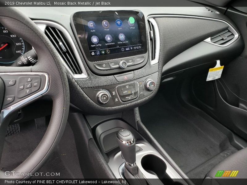 Mosaic Black Metallic / Jet Black 2019 Chevrolet Malibu LS