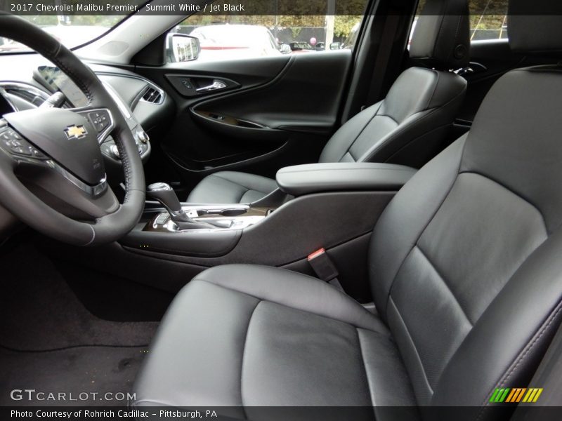 Summit White / Jet Black 2017 Chevrolet Malibu Premier