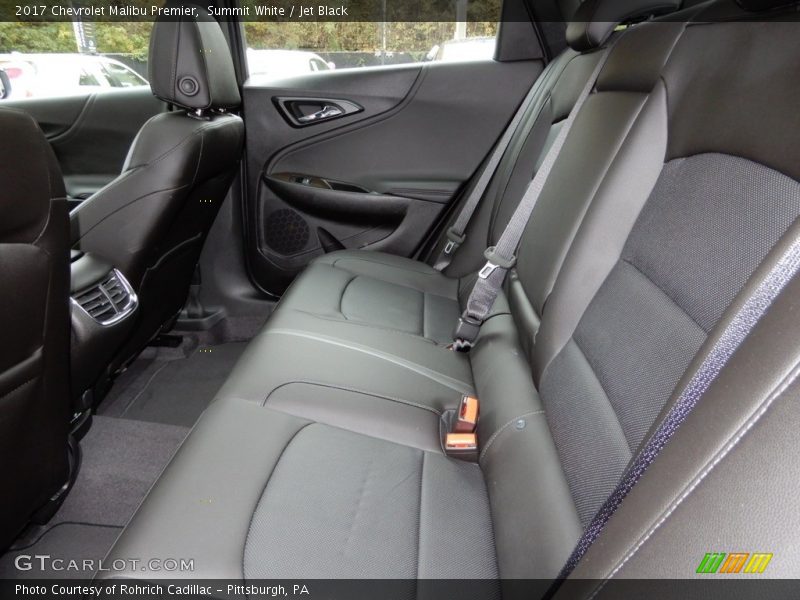 Summit White / Jet Black 2017 Chevrolet Malibu Premier