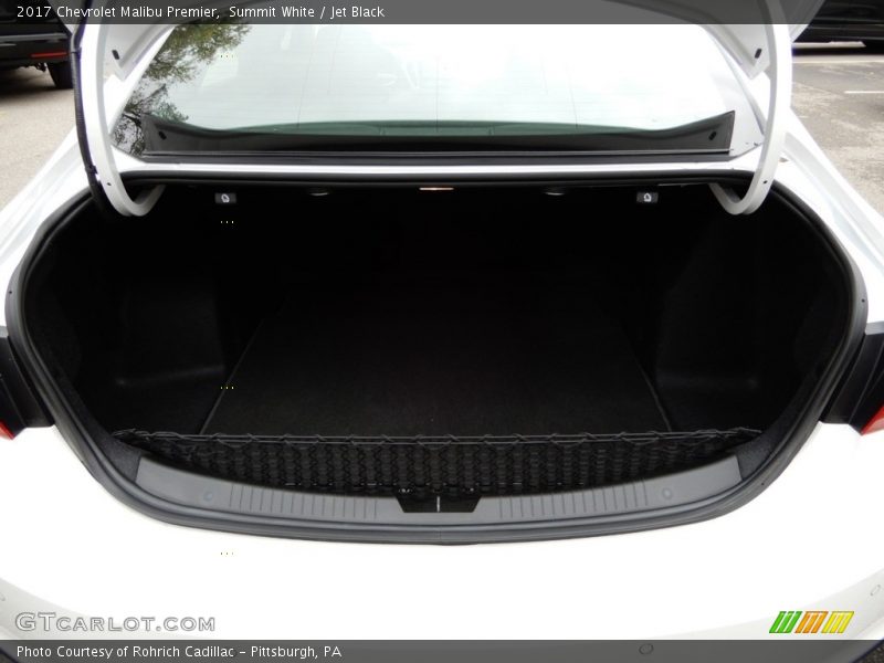 Summit White / Jet Black 2017 Chevrolet Malibu Premier
