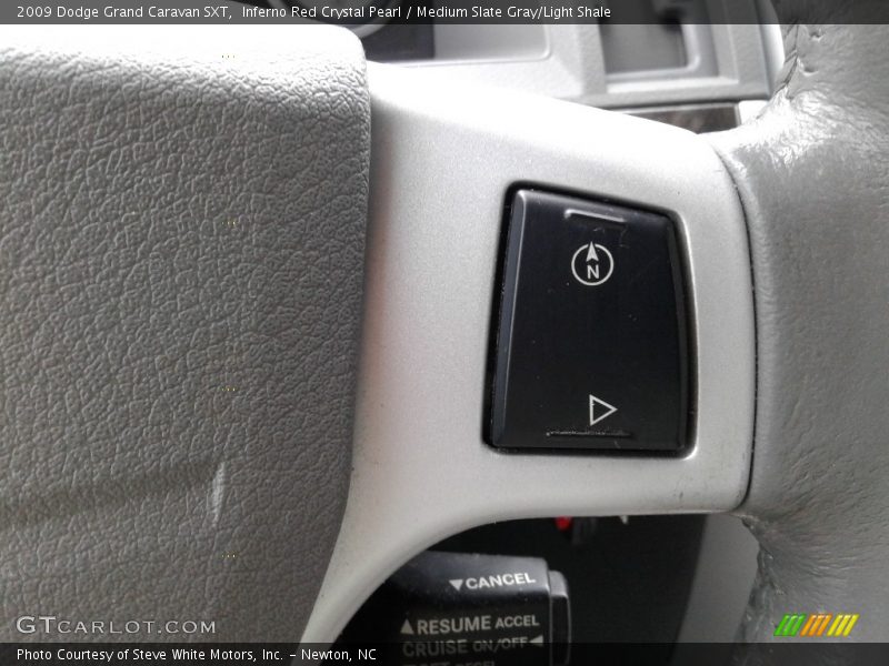 Inferno Red Crystal Pearl / Medium Slate Gray/Light Shale 2009 Dodge Grand Caravan SXT
