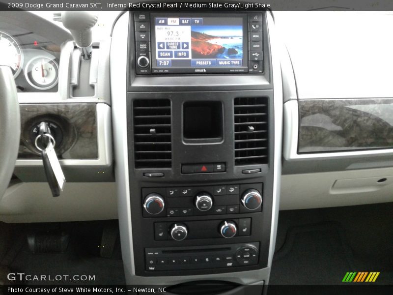 Inferno Red Crystal Pearl / Medium Slate Gray/Light Shale 2009 Dodge Grand Caravan SXT