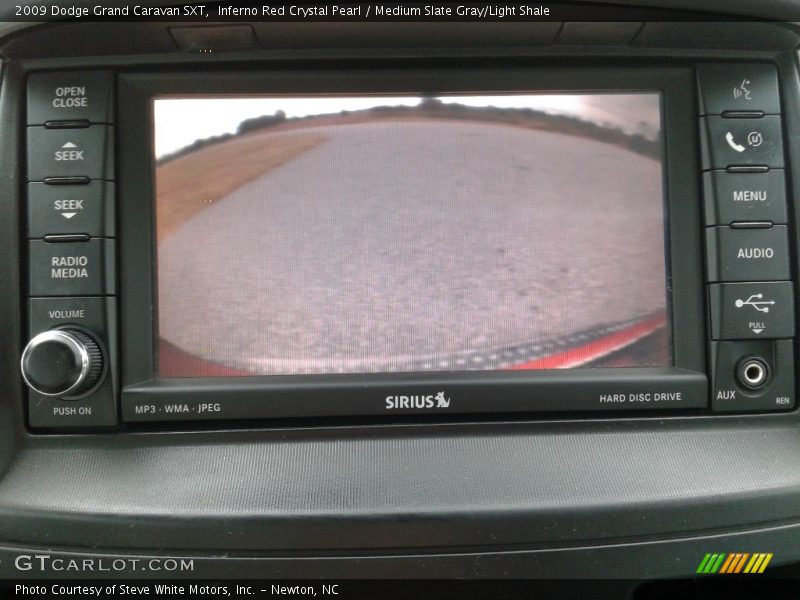 Inferno Red Crystal Pearl / Medium Slate Gray/Light Shale 2009 Dodge Grand Caravan SXT