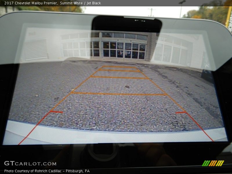 Summit White / Jet Black 2017 Chevrolet Malibu Premier