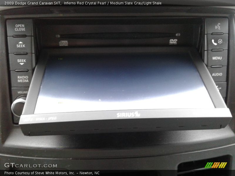 Inferno Red Crystal Pearl / Medium Slate Gray/Light Shale 2009 Dodge Grand Caravan SXT