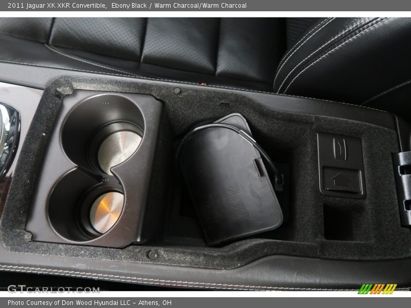 Ebony Black / Warm Charcoal/Warm Charcoal 2011 Jaguar XK XKR Convertible
