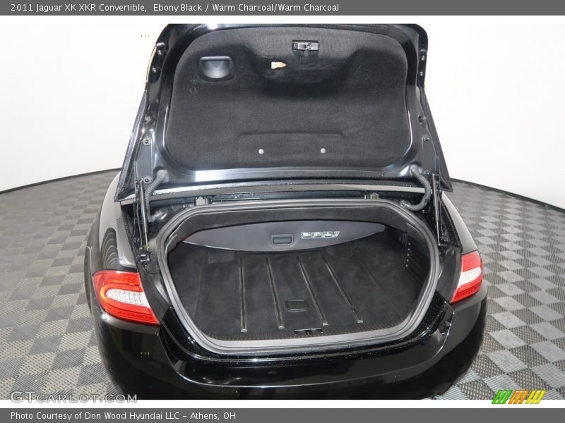 Ebony Black / Warm Charcoal/Warm Charcoal 2011 Jaguar XK XKR Convertible