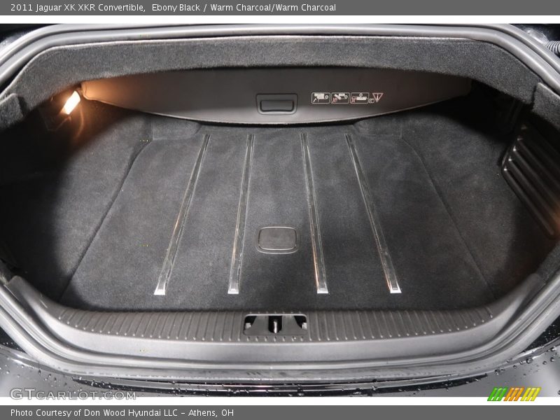 Ebony Black / Warm Charcoal/Warm Charcoal 2011 Jaguar XK XKR Convertible
