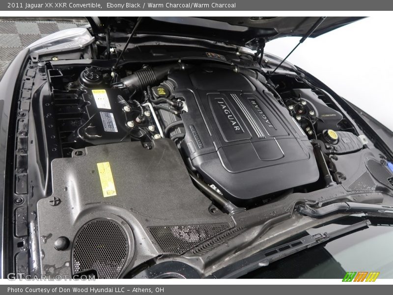 Ebony Black / Warm Charcoal/Warm Charcoal 2011 Jaguar XK XKR Convertible