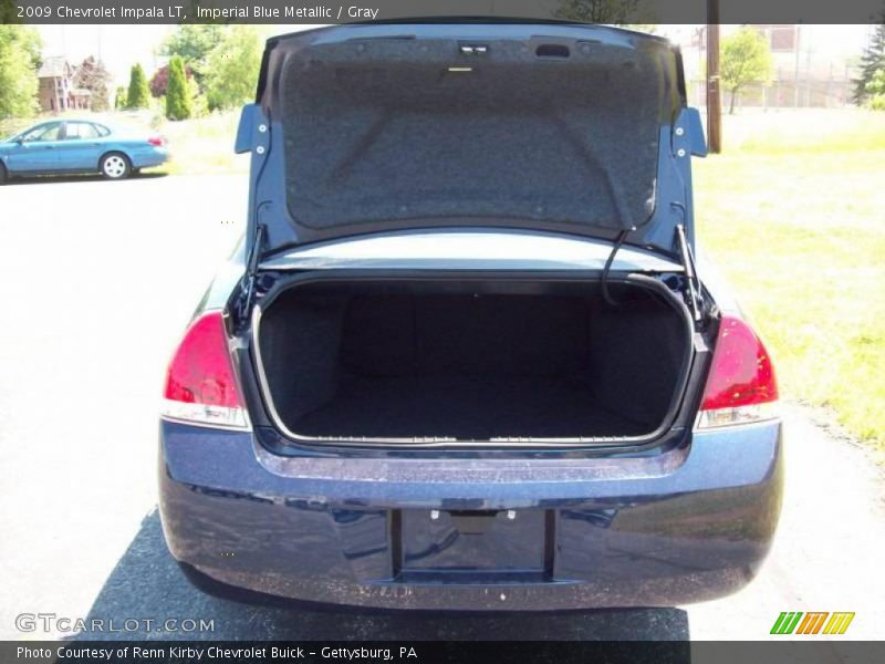 Imperial Blue Metallic / Gray 2009 Chevrolet Impala LT