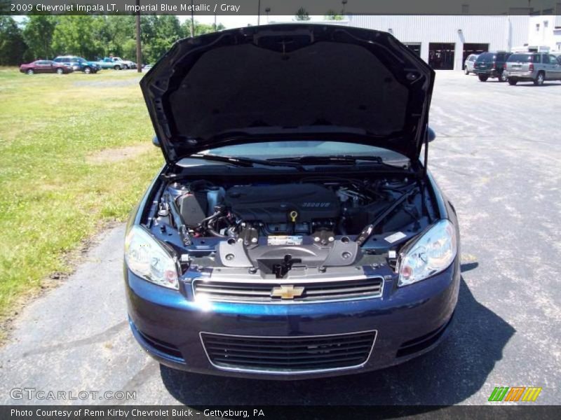 Imperial Blue Metallic / Gray 2009 Chevrolet Impala LT