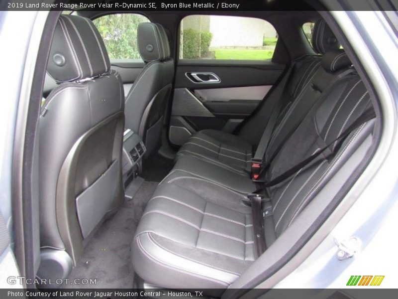 Rear Seat of 2019 Range Rover Velar R-Dynamic SE