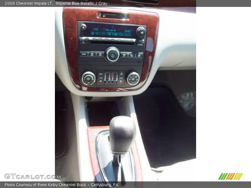Imperial Blue Metallic / Gray 2009 Chevrolet Impala LT