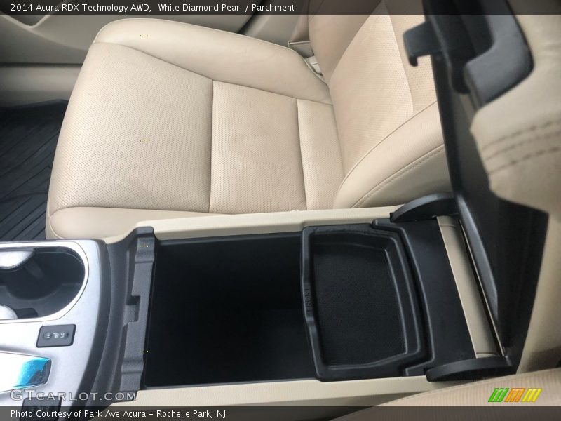 White Diamond Pearl / Parchment 2014 Acura RDX Technology AWD