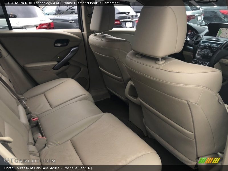 White Diamond Pearl / Parchment 2014 Acura RDX Technology AWD