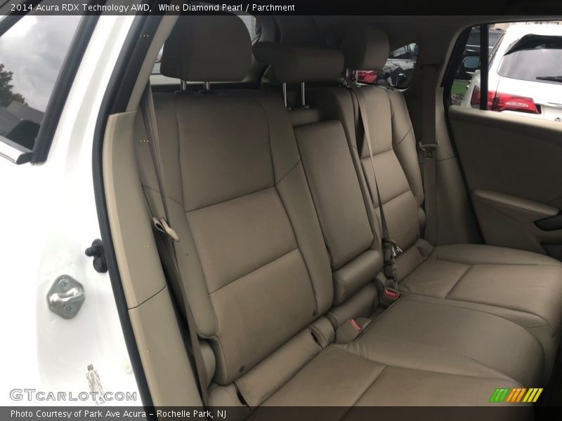 White Diamond Pearl / Parchment 2014 Acura RDX Technology AWD